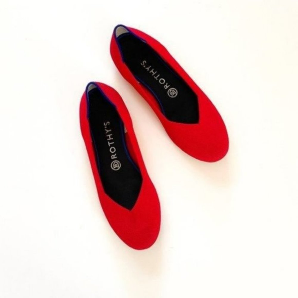 Rothy’s Red The Loafer Flats